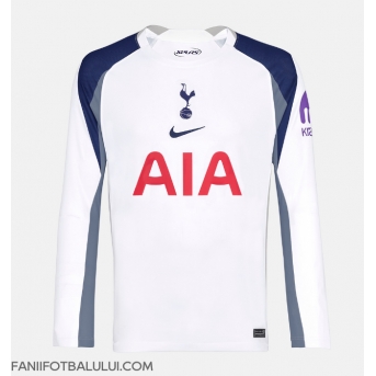 Tottenham Hotspur Tricou Fotbal Replică 2025-26 Barbati Acasa Mâneci Lungi